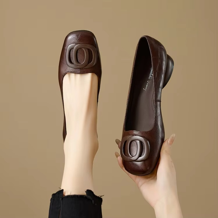 Opium - Leather Ballerinas