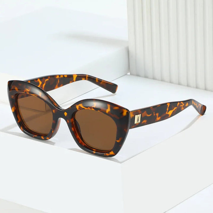 Sia Retro Cat-Eye Sunglasses