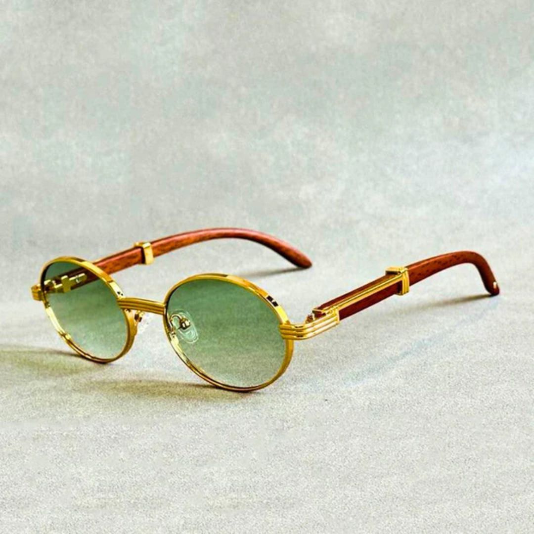 Solara Vintage Round Sunglasses