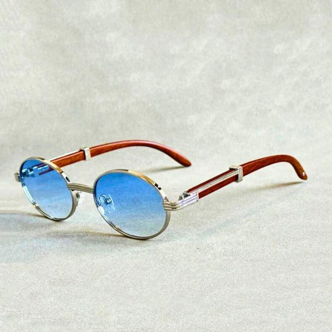 Solara Vintage Round Sunglasses