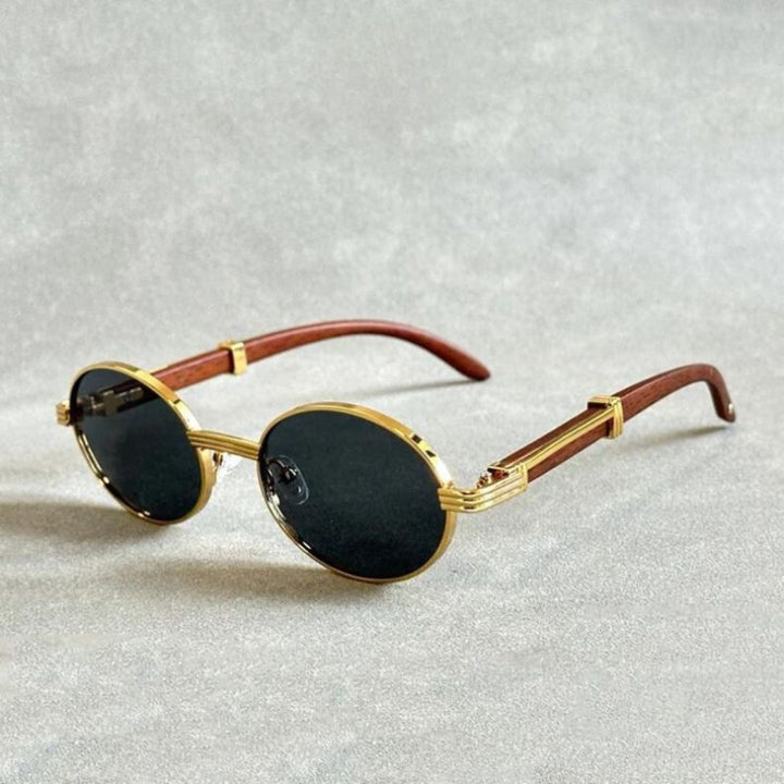 Solara Vintage Round Sunglasses