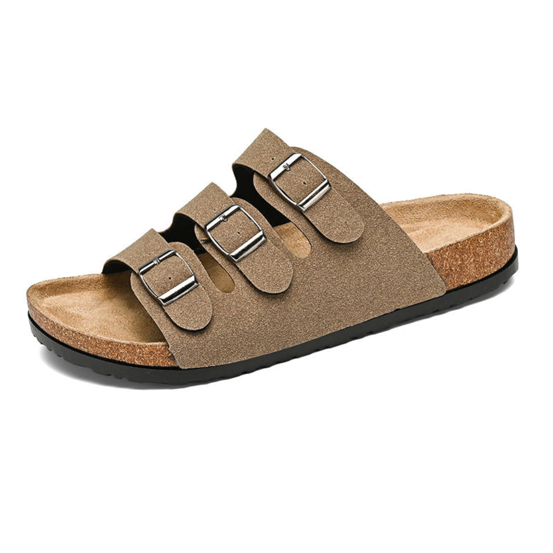 Soren Heritage Buckle Slides