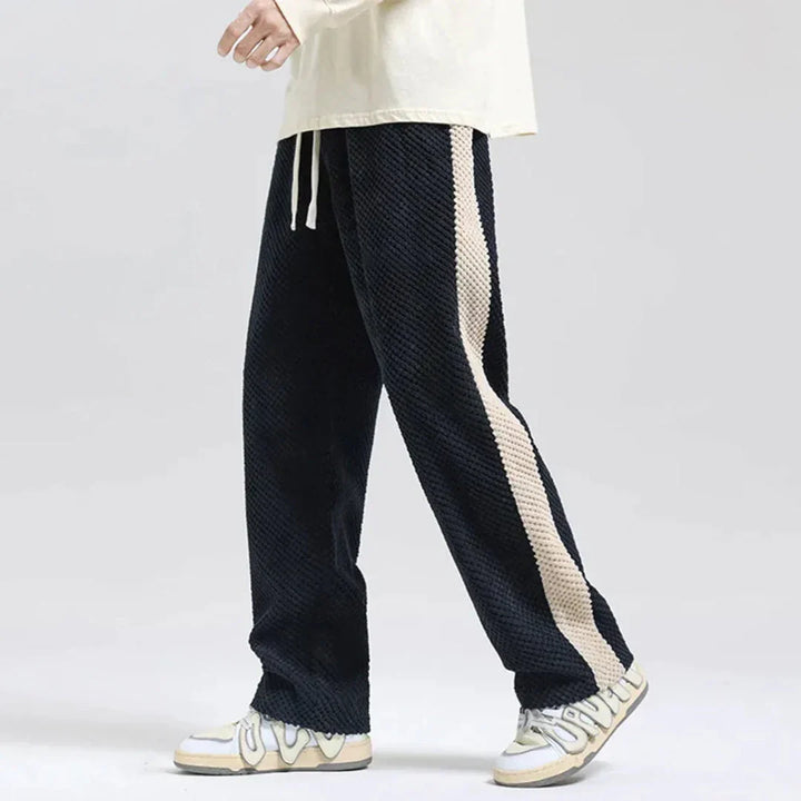 LS | Textured Waffle Cord Joggers
