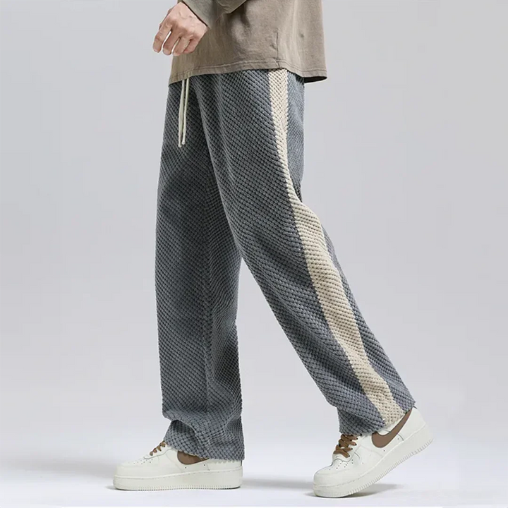 LS | Textured Waffle Cord Joggers