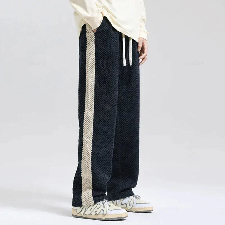 LS | Textured Waffle Cord Joggers