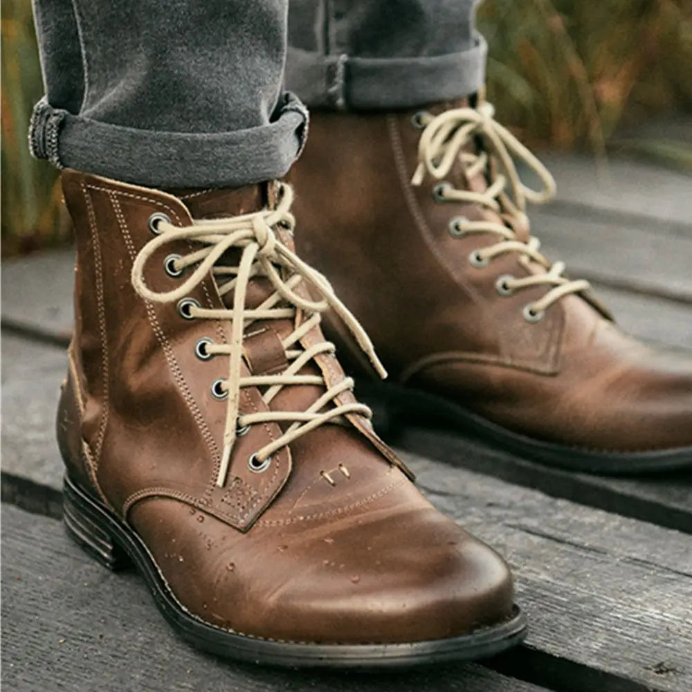 LS | Valerio Lace-Up Boots