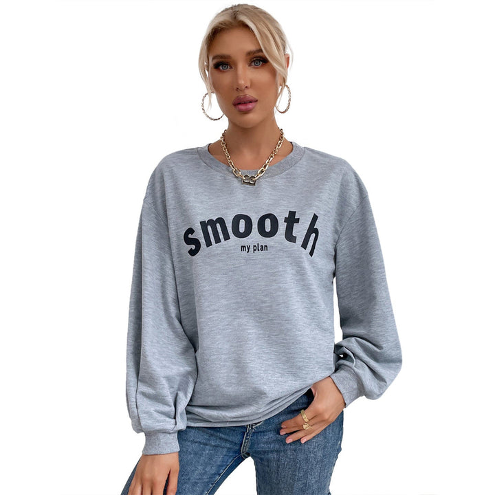 Women Chic Crew Neck Sweatshirt LionStyle