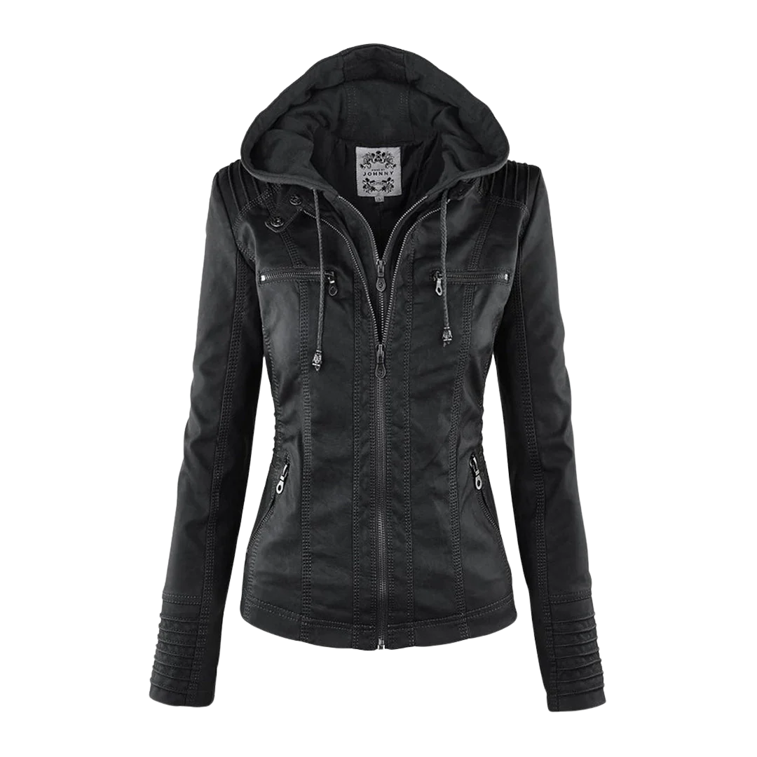 Women Fashion Fit Hooded Jacket LionStyle