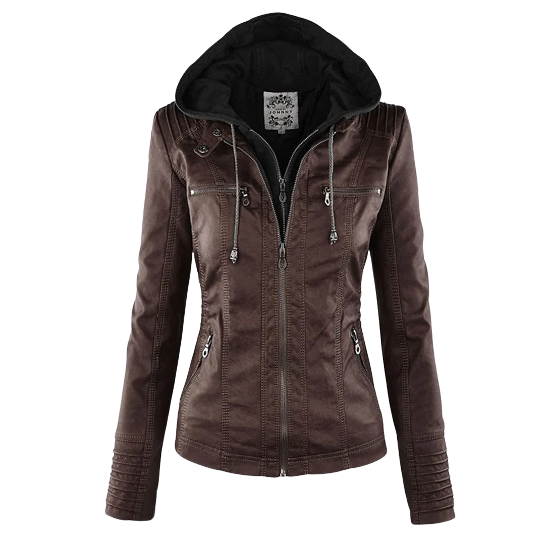 Women Fashion Fit Hooded Jacket LionStyle
