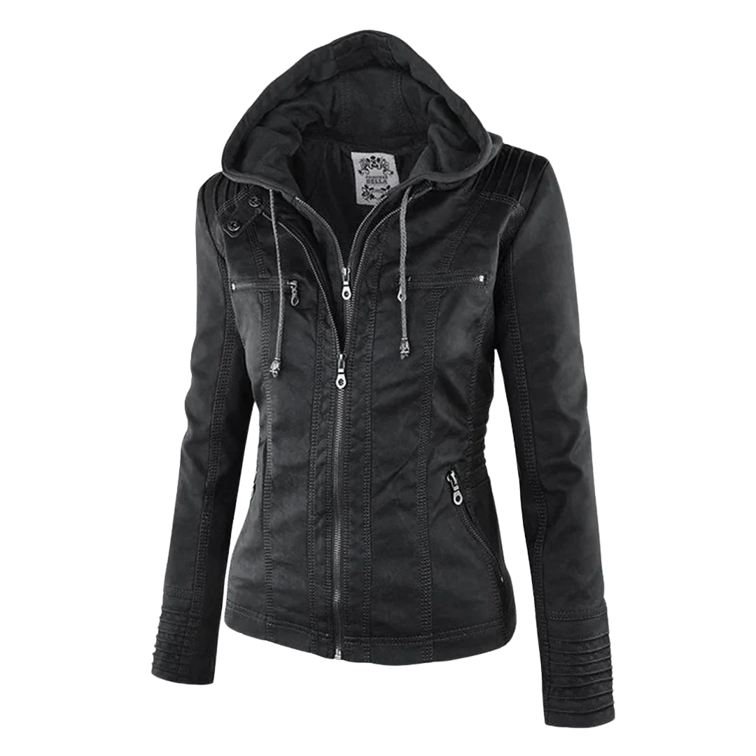 Women Fashion Fit Hooded Jacket LionStyle
