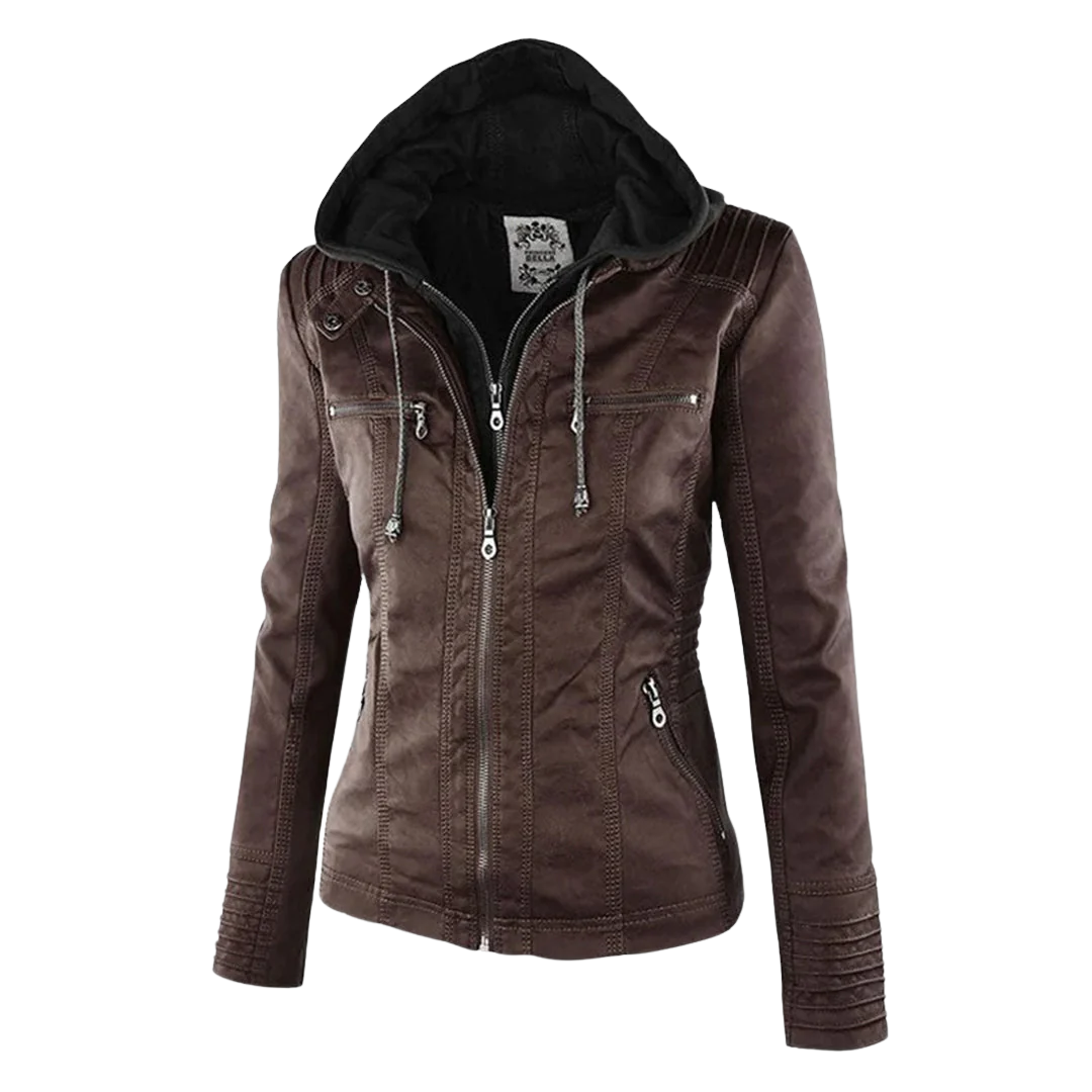 Women Fashion Fit Hooded Jacket LionStyle