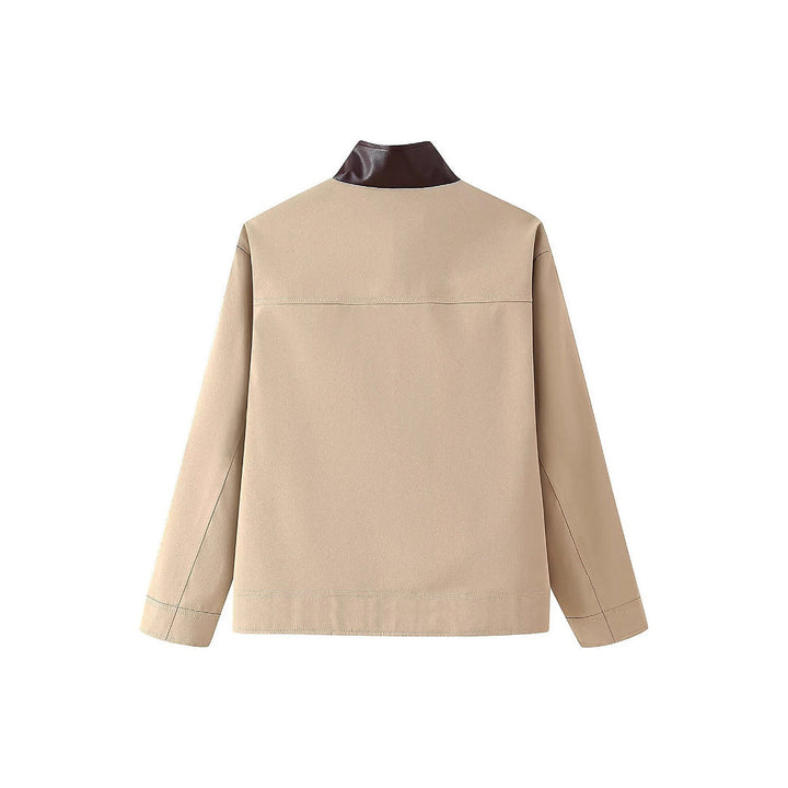 Women Sleek Buttonless Jacket LionStyle