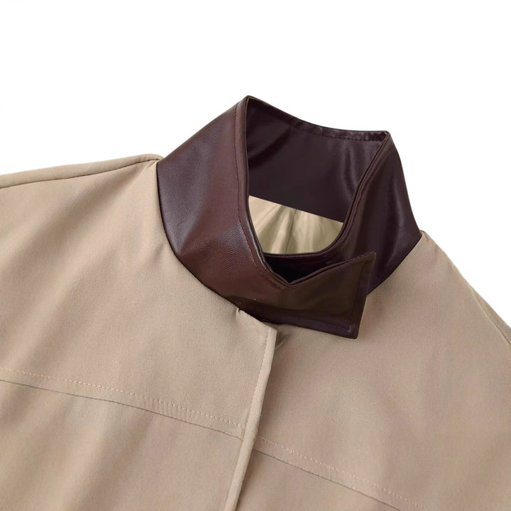 Women Sleek Buttonless Jacket LionStyle