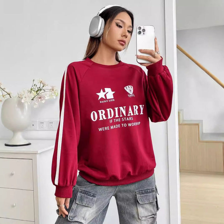 Women Trendy Graphic Sweatshirt LionStyle