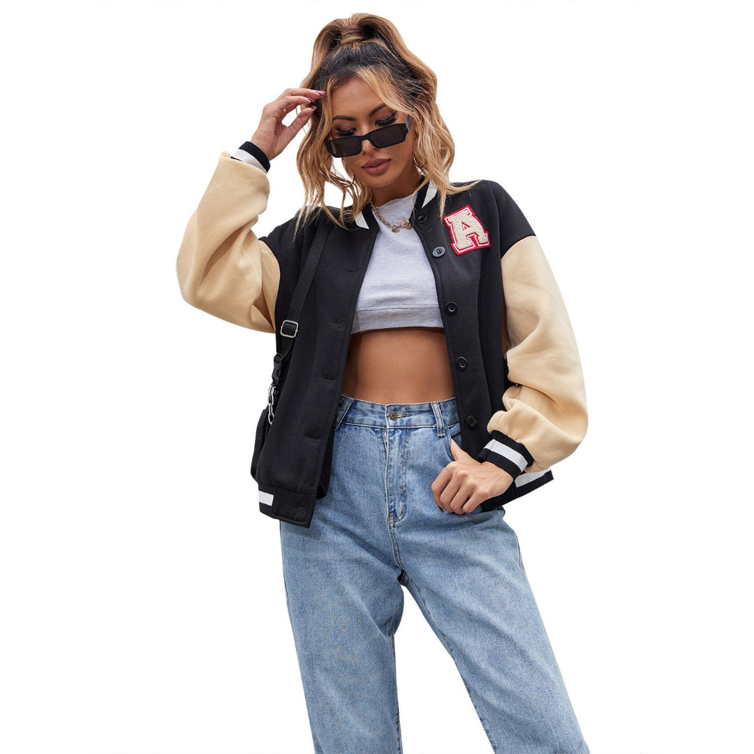 Women Varsity Letter A Jacket LionStyle