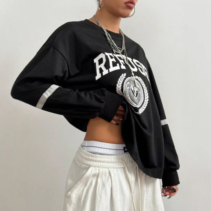 Women Vintage College Sweatshirt LionStyle