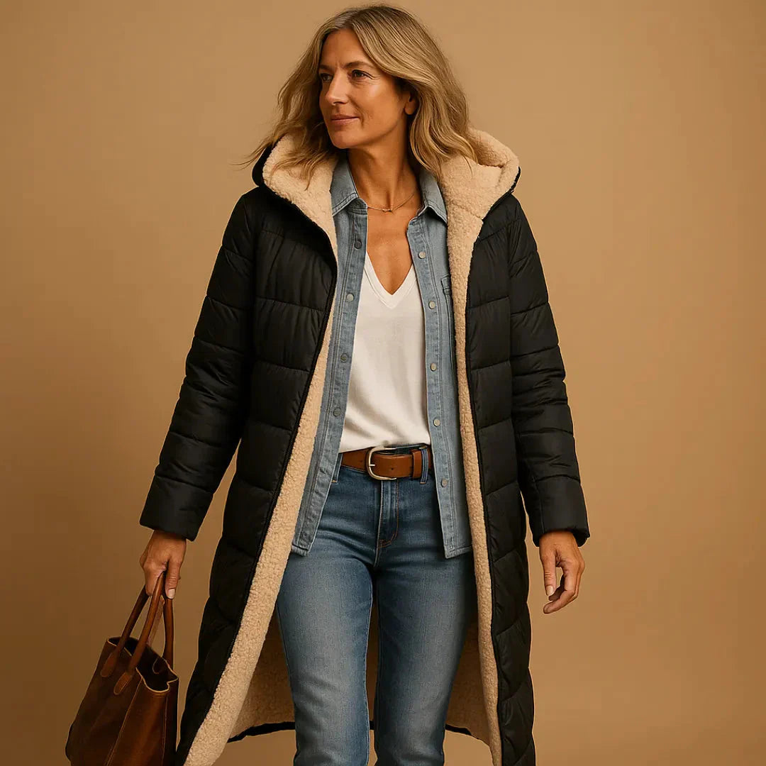 LS | Women’s Longline Quilted Puffer Coat