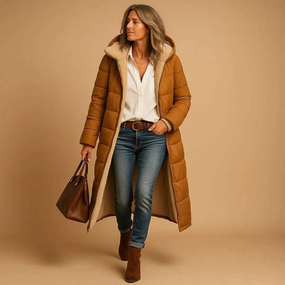 LS | Women’s Longline Quilted Puffer Coat