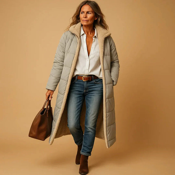 LS | Women’s Longline Quilted Puffer Coat