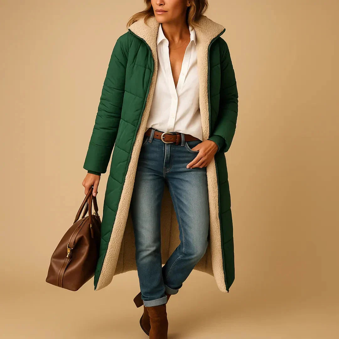 LS | Women’s Longline Quilted Puffer Coat