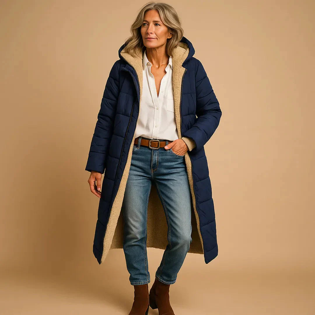 LS | Women’s Longline Quilted Puffer Coat