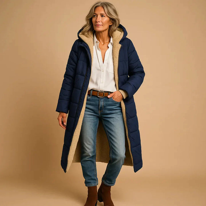 LS | Women’s Longline Quilted Puffer Coat