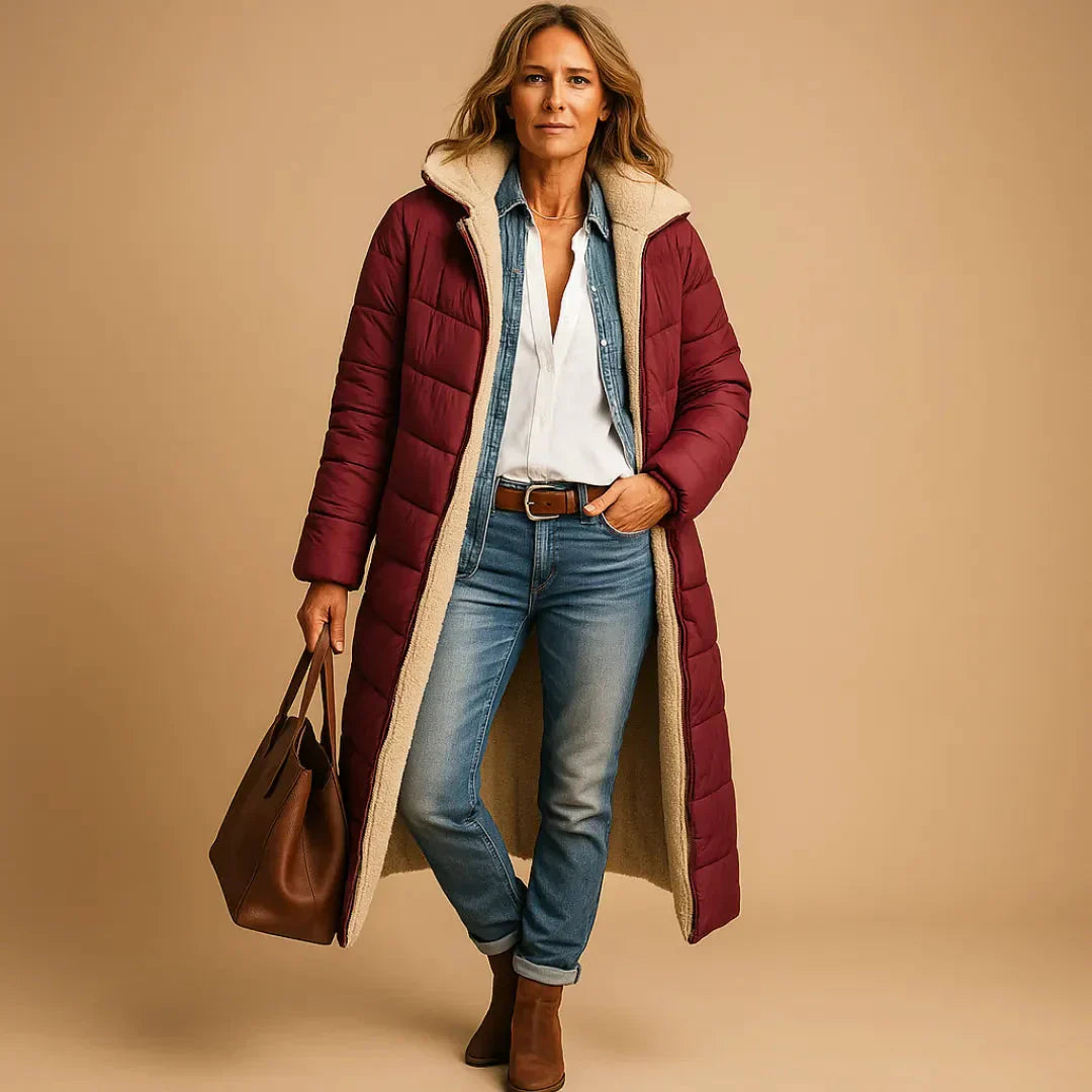 LS | Women’s Longline Quilted Puffer Coat