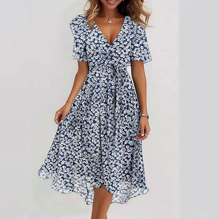 Iris| Elegant Colourful Dress