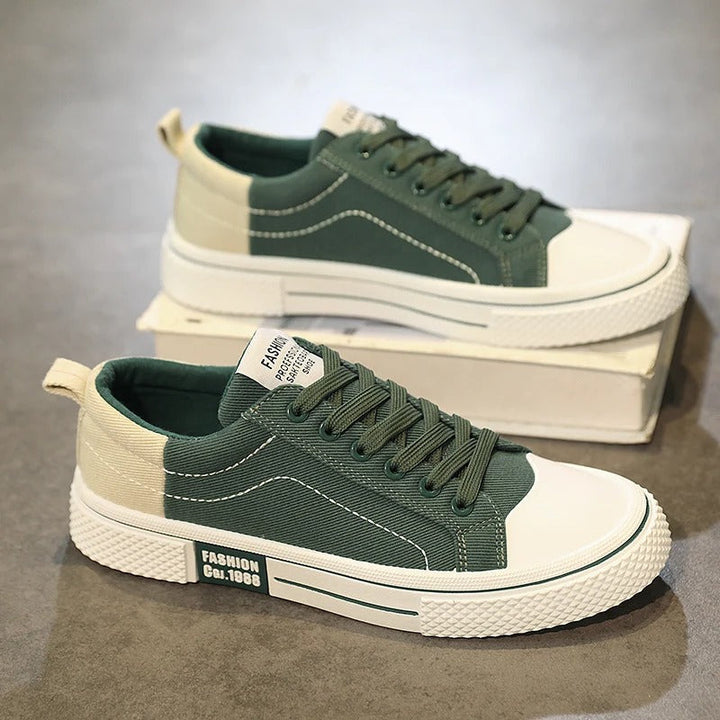 LS | Giorgio Men's Street-Style Canvas Sneakers