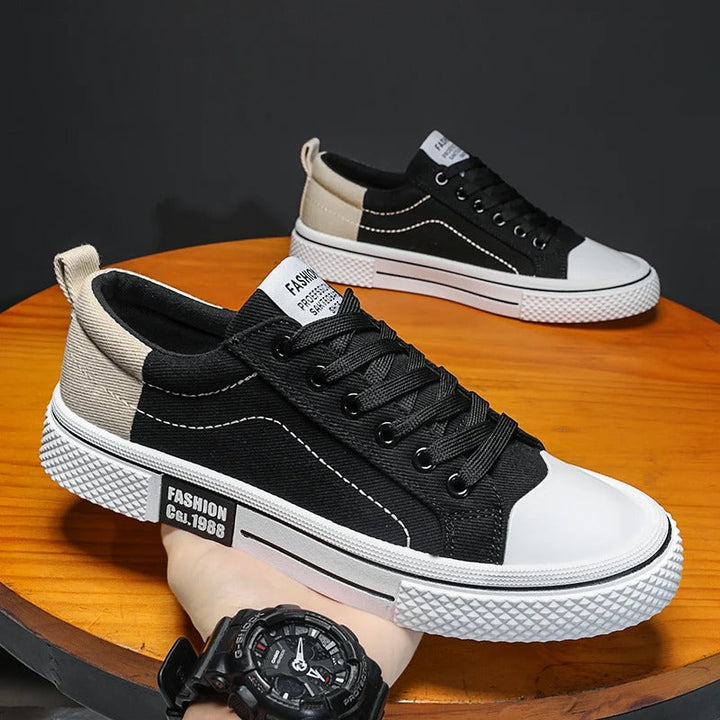 LS | Giorgio Men's Street-Style Canvas Sneakers