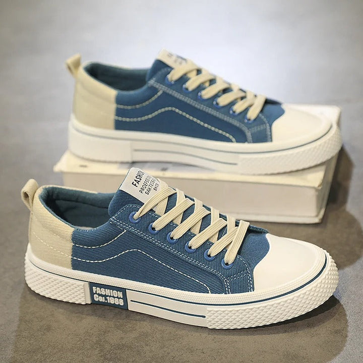 LS | Giorgio Men's Street-Style Canvas Sneakers