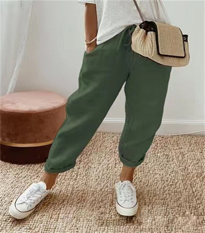 Rose | Comfortable Cotton Trousers