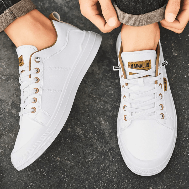 MAINALUN™ | Classic Leather Trainers